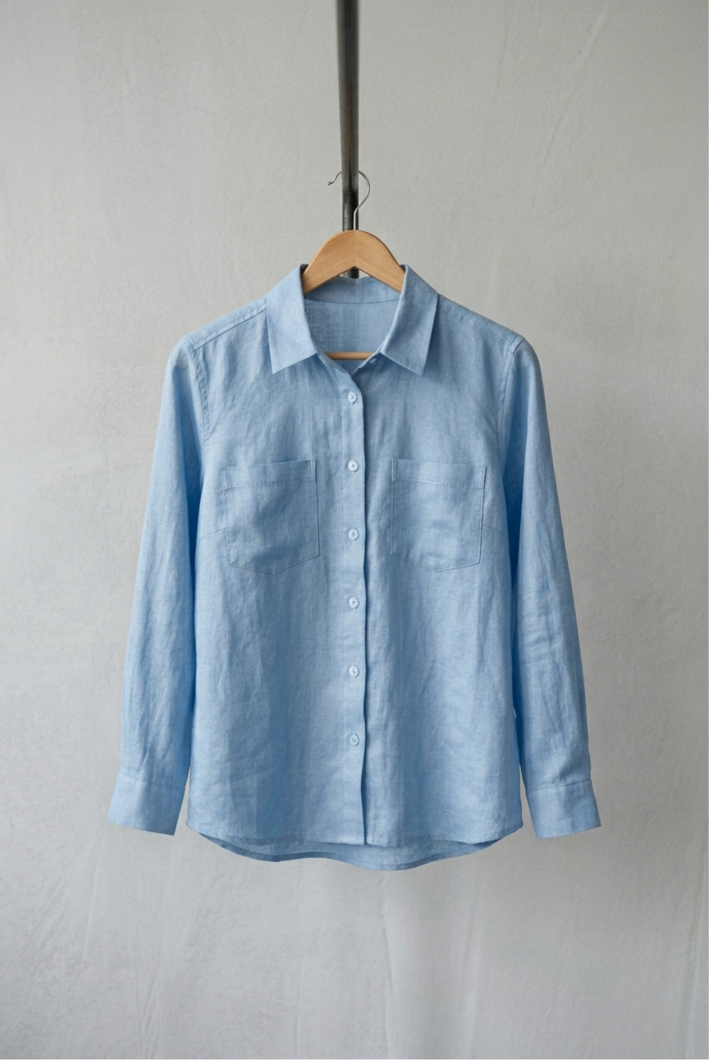 Margot Light Blue Linen Shirt